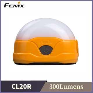 Fenix CL20R โคมไฟ LED 300 ลูเมน แบตเตอรี่ในตัว 1600mAh แบบพกพา ประสิทธิภาพสูง สําหรับตั้งแคมป์