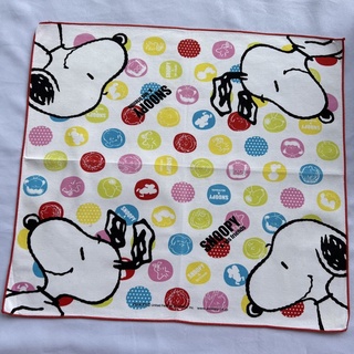 Snoopy ผ้าเช็ดหน้า สนูปปี้