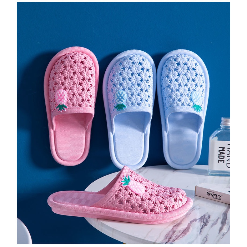 renben-รองเท้าแตะผู้หญิงแฟชั่นใหม่สวมใส่ด้านนอกหนาด้านล่างรองเท้าแตะห้องน้ำกันลื่น
