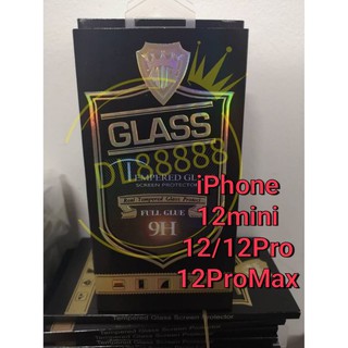🔥พร้อมส่งใน🇹🇭🔥Full ฟิล์ม​กระจก​เต็มจอ For iPhone12 12Pro 12ProMax 12Mini 6 6Plus 7 8 7Plus 8Plus X Xs XR XsMax iPhone11