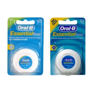 Oral B มีมินท์ และไม่มีมินท์ ออรัลบี ไหมขัดฟัน เคลือบแว๊กซ์ 50 เมตร
