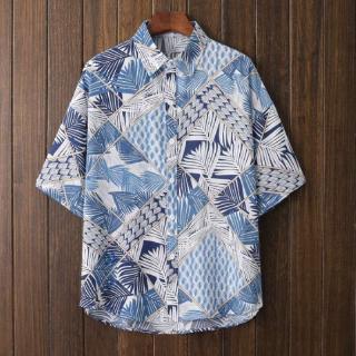สินค้า ถูกมากก‼️ เสื้อฮาวาย hawaii shirt เสื้อสงกรานต์ ลายดอก สไตล์เกาหลี แฟชั่น Unisex