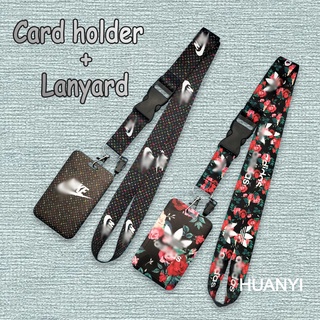 Brand AD NK ID เคสป้องกัน + เคสโทรศัพท์สายคล้องคอ สําหรับ ID Tag Card Holder พวงกุญแจกระเป๋า USB ป้องกันการสูญหาย Sling