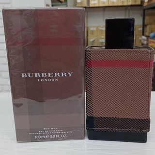 Burberry London Men Eau de Toilette 100ml.👉มีพร้อมส่ง