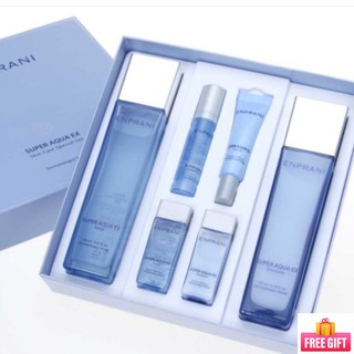 [ENPRANI ] Super AQUA EX ชุดผลิตภัณฑ์ดูแลผิวพิเศษ#ผลิตภัณฑ์ดูแลความชื้น#ผลิตภัณฑ์ดูแลรูขุมขน#ส่งตรงจากเกาหลี