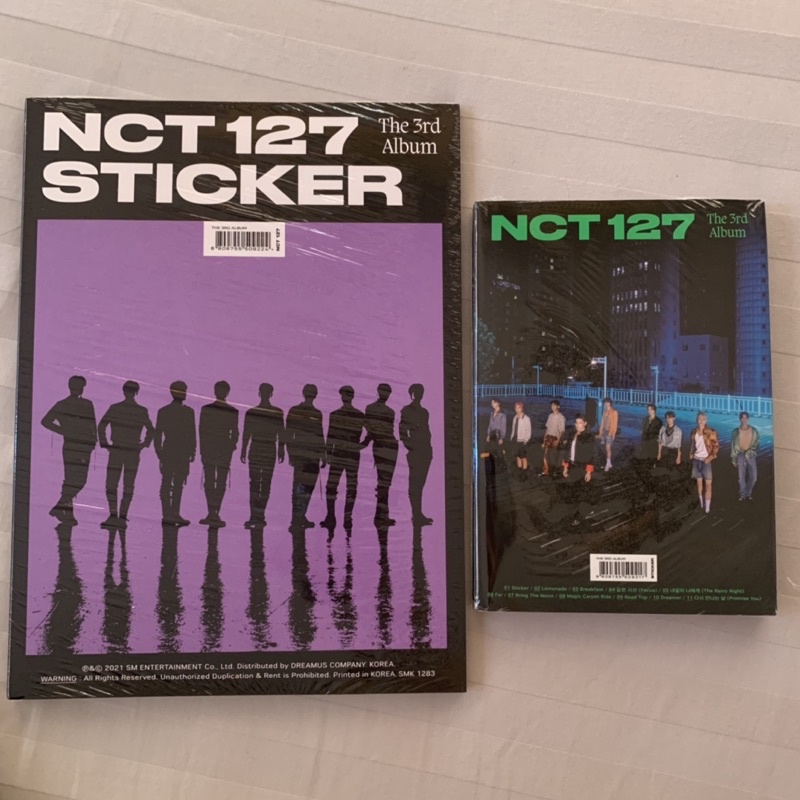 nct127-บั้มเต็ม-sticker-ไม่แกะซีล