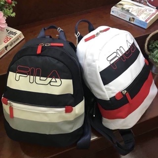 แท้📌 FILA MINI BACKPACK แบรนด์ฮิตมาแรงในตอนนี้ วัสดุ Nylon &Polyester 100%