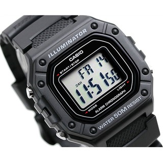 ร้านแนะนำCasio นาฬิกาข้อมือผู้ชาย ผู้หญิง สายเรซิน รุ่น W 218H ของแท้ประกันศูนย์ CMG img 1
