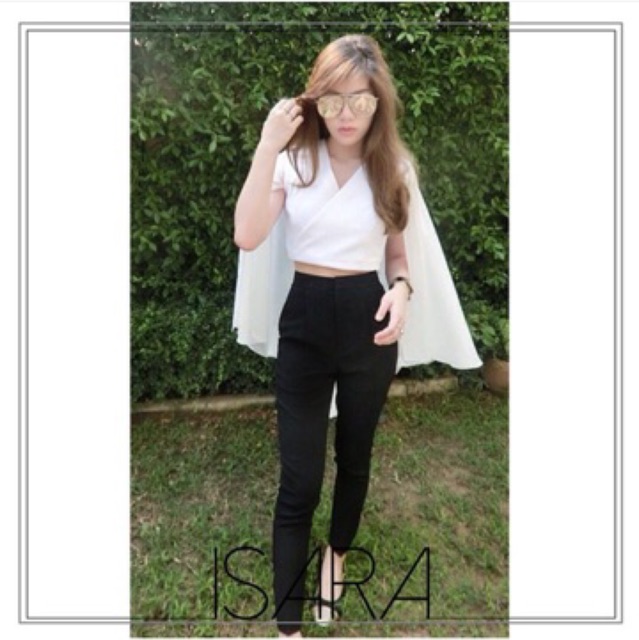 ส่งต่อ-กางเกง-b-012-classic-black-pant-by-isara-boutique