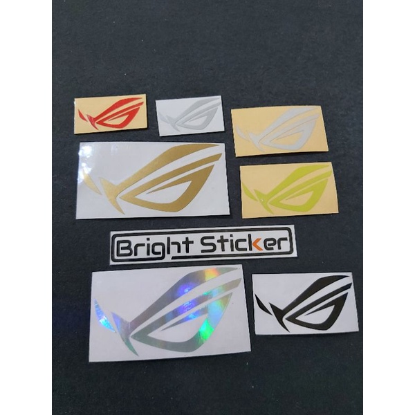 สติกเกอร์โลโก้-asus-rog-sticker-laptop-hp-สําหรับติดตกแต่งรถยนต์-รถจักรยานยนต์