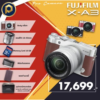 สินค้า Fujifilm X-A3 สินค้าแท้ เมนูไทย🇹🇭 (รับประกัน 1 ปี)