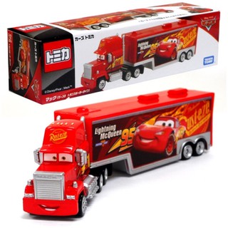 แท้ 100% จากญี่ปุ่น โมเดล ดิสนีย์ คาร์ Takara Tomy Tomica Disney Mac Cars 3 Transporter Truck Figure Skating Miniature