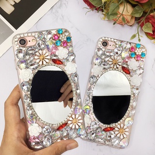 OPPO A78 A57(2022) A54(5g) A93 A53 Reno8pro เคสแฟชั่น เคสมือถือ  เคสกระจกติดเพชร