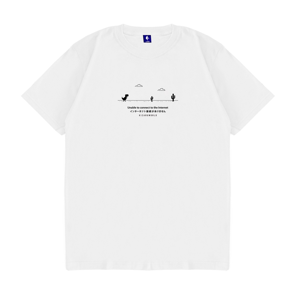 เสื้อยืดผู้ชาย-เสื้อยืด-ลาย-kizaru-no-internet-connection-s-5xl