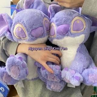 Kawaii Disney Stitch ตุ๊กตานุ่ม สีม่วง ของขวัญวันวาเลนไทน์ คริสต์มาส สําหรับเด็ก