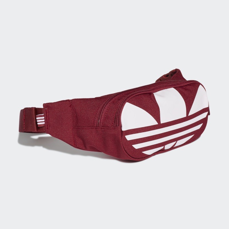 แท้-กระเป๋าคาดอก-คาดเอว-adidas-essential-waist-collegiate-gk0055-burgundy