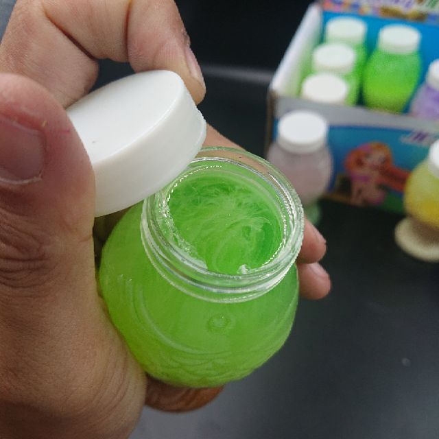 สไลม์-slime-สี-อะตอมมหัศจรรย์-ทรงขวดลายปลา-หลายสี-ราคาถู๊กถูก-ชิ้นละ-30-บาทเท่านั้น