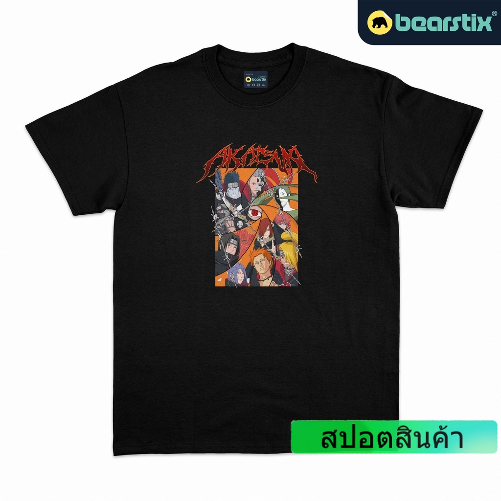 bearstix-akatsuki-tshirt-obito-uchiha-เสื้อยืด-itachi-shirt-streetwear-anime-tshirt