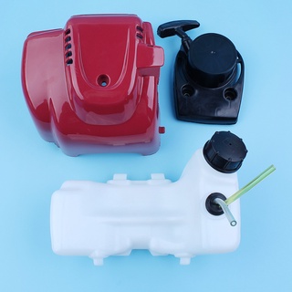 Top Engine Cover Gas Fuel Tank Assembly Recoil Starter For Honda GX35 NT HHT35S 4-Stroke Gas Engine Trimmer Brushcutter
