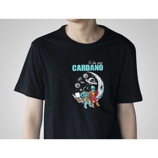 เสื้อยืด ADA Cardano bitcoin  Crypto คริปโต  Cotton Comb 30 พรีเมี่ยม แบรนด์ IDEA T-SHIRTS