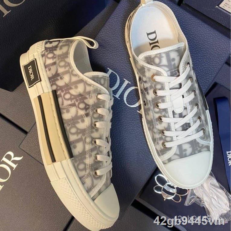 ภาพหน้าปกสินค้า﹍ รองเท้า Dior B23 Low-Top Sneaker มีเก็บเงินปลายทาง DBL1
