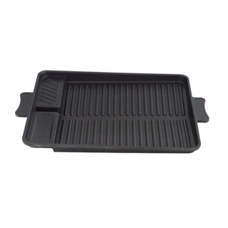 โปรโมชั่น : M KITCHEN Korean grill กระทะย่าง ขนาด 26x32 ซม กระทะปิ้งย่าง กระทะเกาหลี กระทะ กระทะปิ้งย่างเกาหลี A1