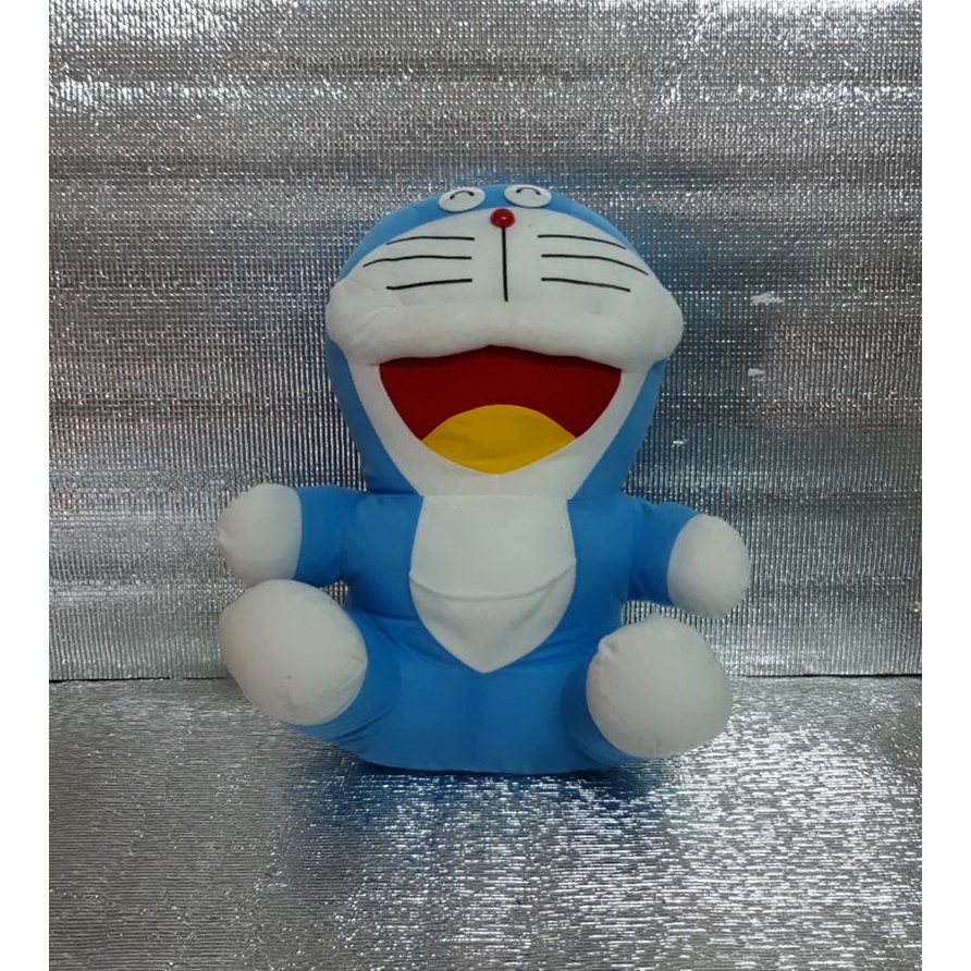 ตุ๊กตาโดเรมอนมือสอง-doraemon-สภาพ-90