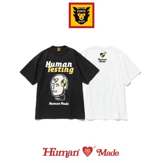 เสื้อยืดแขนสั้น พิมพ์ลายหุ่นยนต์ HUMAN MADE AAP Rocky TESTING