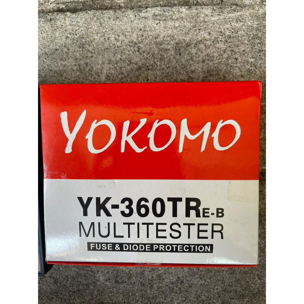 yokomo-มัลติมิเตอร์แบบเข็ม-yk-360tr-e-b