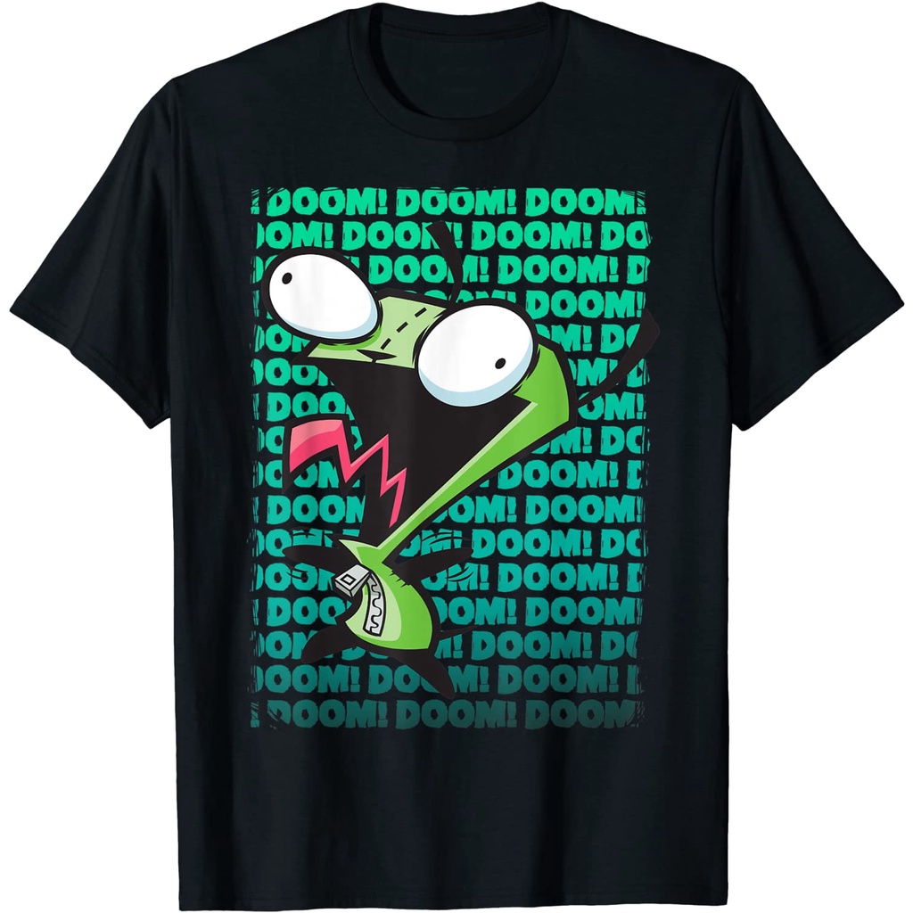 เสื้อยืดโอเวอร์ไซส์เสื้อยืด-พิมพ์ลาย-nickelodeon-invader-zim-gir-doom-song-สําหรับผู้หญิงs-3xl