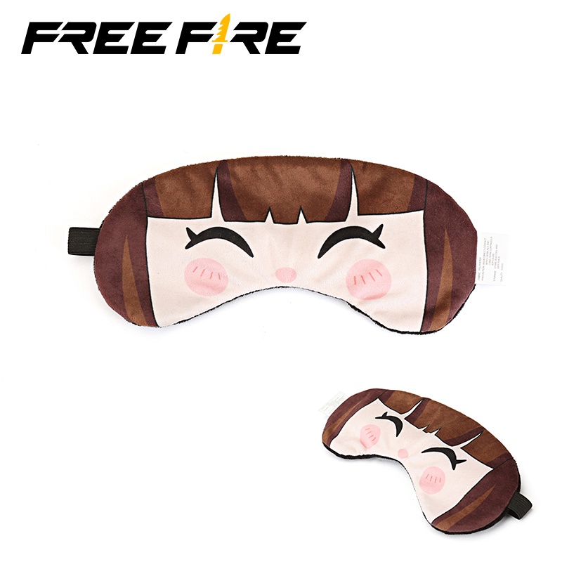 ภาพหน้าปกสินค้าFree Fire ที่ปิดตา สกรีนลาย Kelly สีเนื้อ