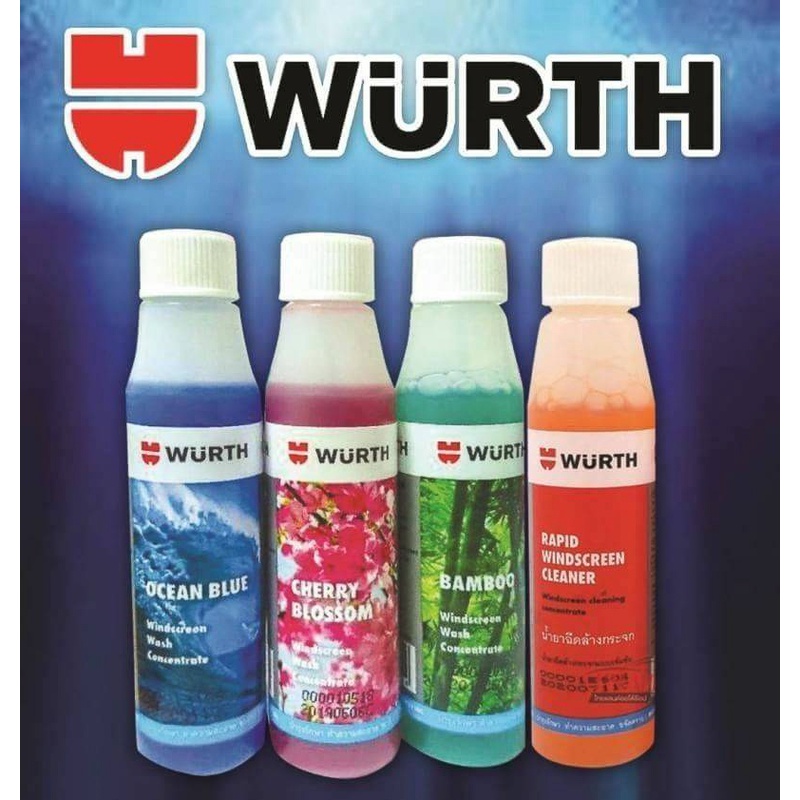 หัวเชื้อ-น้ำยาทำความสะอาด-กระจกรถยนต์-wurth