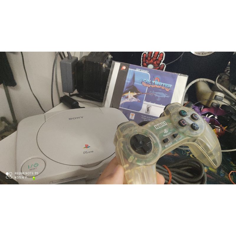 เครื่อง-sony-psone-playstation-แปลงเล่นก๊อป-เล่นอุปกรณ์ครบ-ใช้งานได้ปกติ-สินค้าดี-ไม่มีย้อมแมว