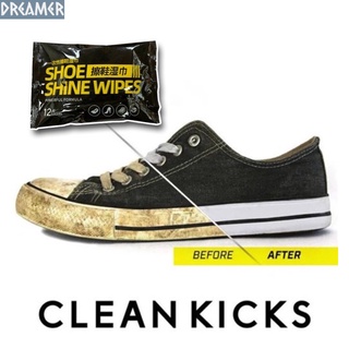 ภาพหน้าปกสินค้าทิชชู่เปียกทำความสะอาดรองเท้าshoe wipes ที่เกี่ยวข้อง