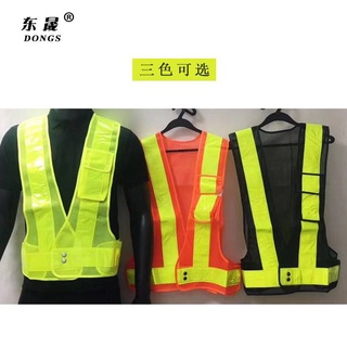 * Zhangzhuo * Zhangzhang เสื้อกั๊กสะท้อนแสง ระบายอากาศ เพื่อความปลอดภัย สําหรับก่อสร้าง