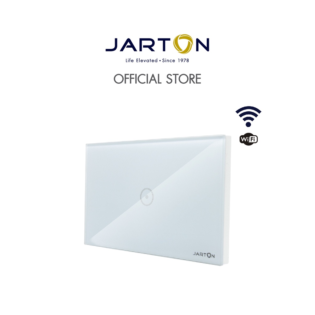 jarton-wi-fi-สวิตช์ไฟระบบสัมผัส-1-ดับ-without-neutral-line