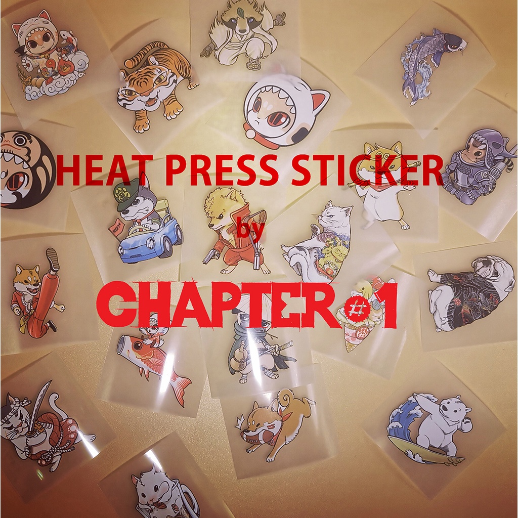 สติกเกอร์รีดร้อน-ลาย-หมีขาววินเซริฟ-ขนาด-5-8-12-ซม-winsurf-polar-bear-heat-press-sticker-5-8-12-cms