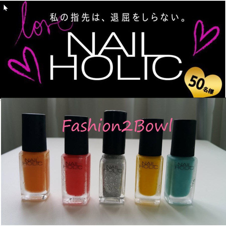 ์Nail Holic น้ำยาทาเล็บสีสุดจี๊ดจากญี่ปุ่น Kose Japan Shopee Thailand