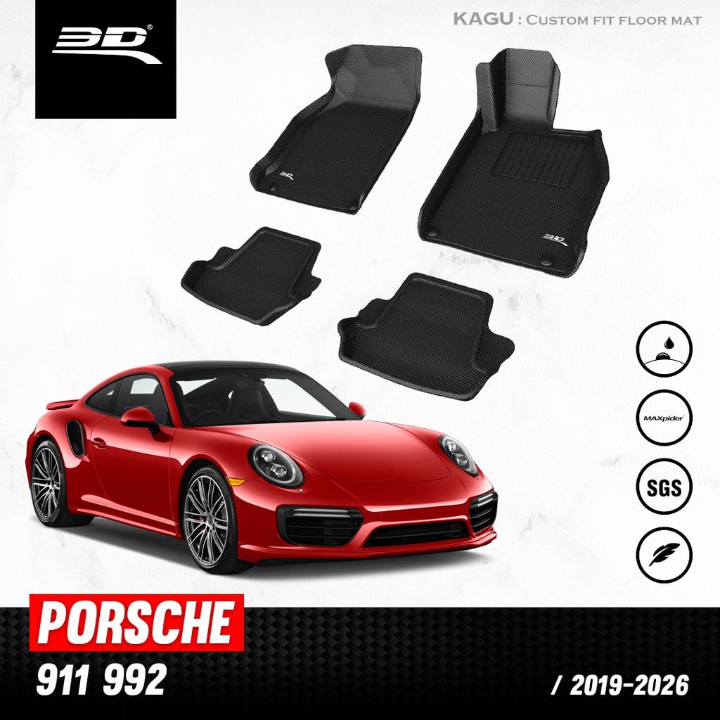 porsche-พรมปูพื้นรถยนต์-porsche-911-992-2019-2024