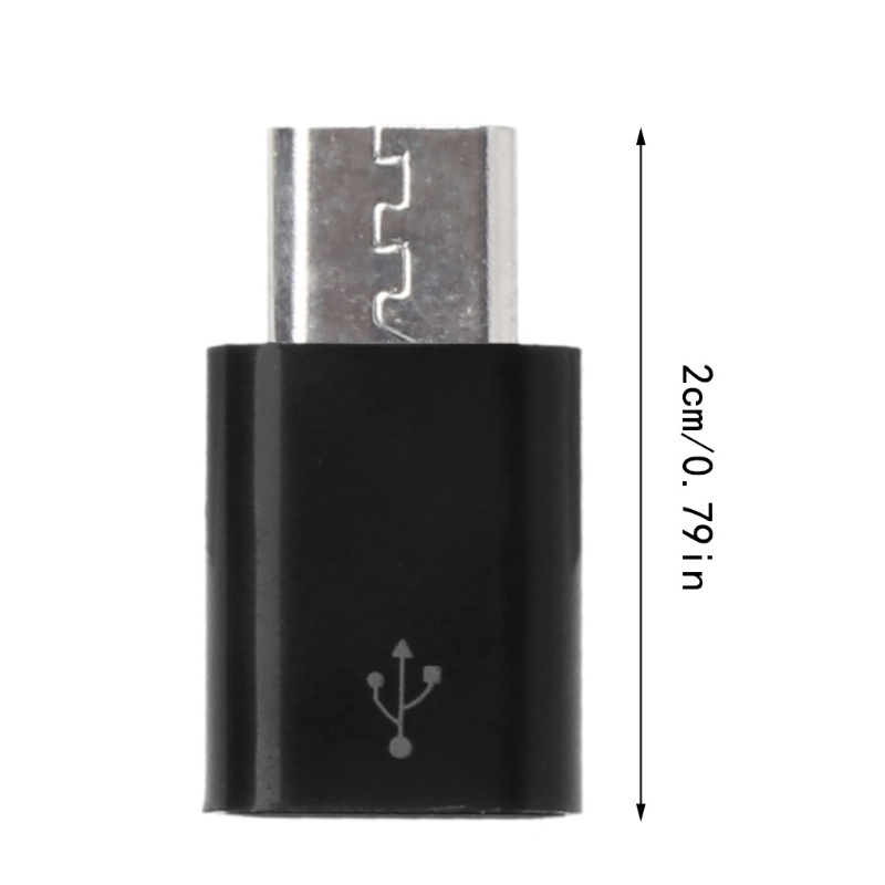 อะแดปเตอร์ชาร์จ-ev-type-c-female-connector-to-micro-usb-male-สําหรับชาร์จ