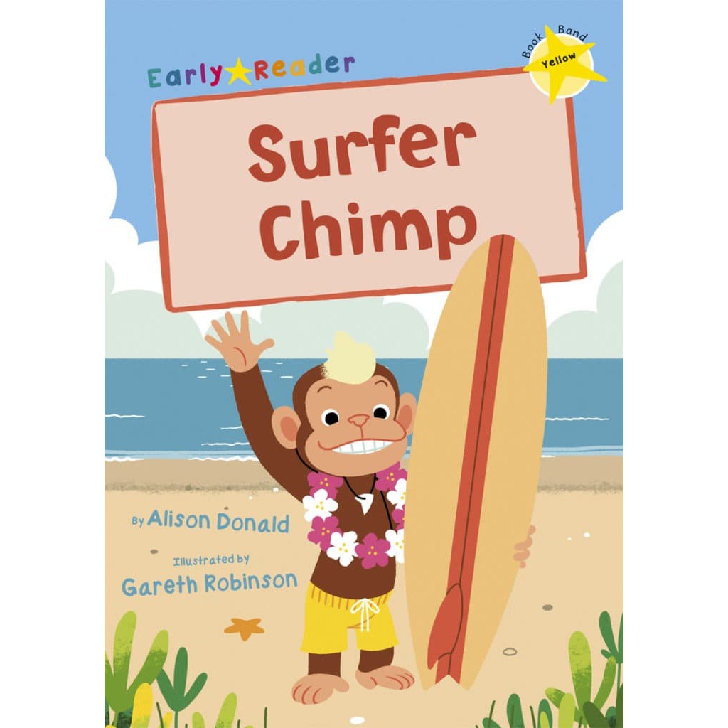 dktoday-หนังสือ-early-reader-yellow-3-surfer-chimp