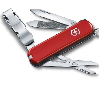 ภาพหน้าปกสินค้าVictorinox Small Pocket Knife with Nail Clipper  Swiss Army K SAK0.6463,red ที่เกี่ยวข้อง