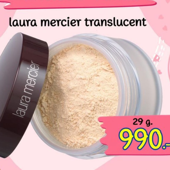 แป้งฝุ่นขายดีอันดับ-1-laura-mercier-loose-setting-powder-translucent-ขนาด-29-g