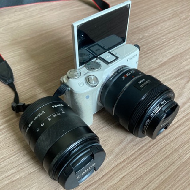 กล้อง Canon Mirrorless Canon EOS M3 มือสอง รวมเลนส์ kit 18-55mm ***แถม ...