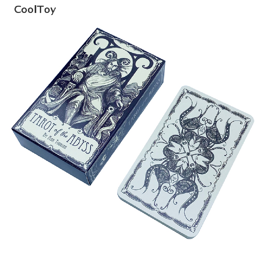 cooltoy-tarot-of-the-abyss-ไพ่ทาโรต์-พร็อพเกมกระดาน-สําหรับครอบครัว
