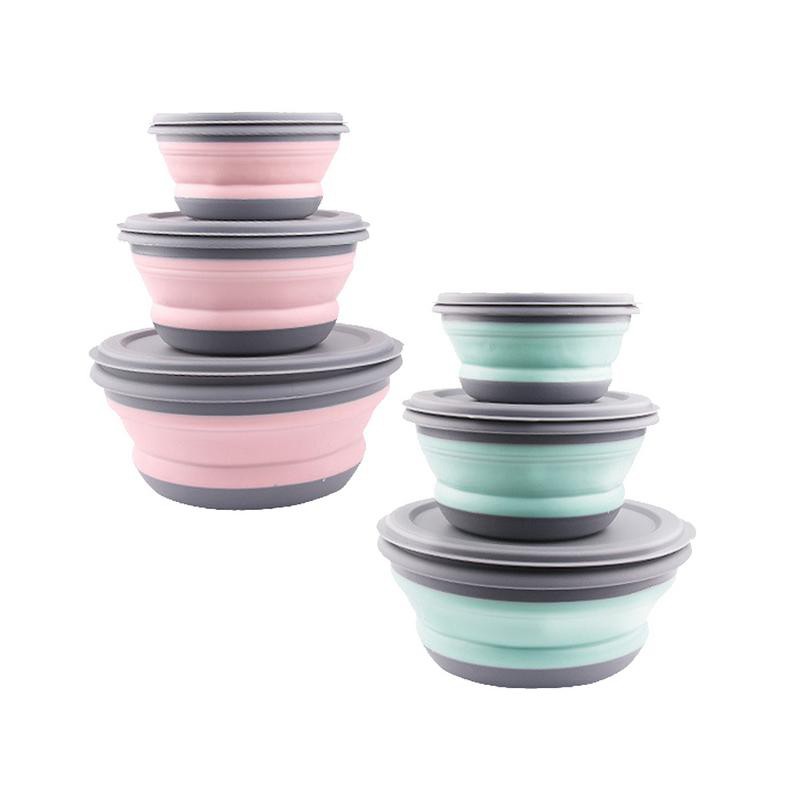 3pcs-set-bowl-sets-silicone-folding-lunch-box-folding-portable-silicone-folding-bowl-foldable-salad-bowl-with-lid-pink