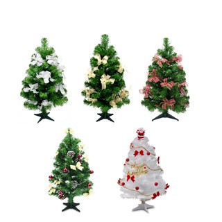 ภาพขนาดย่อของภาพหน้าปกสินค้าต้นคริสต์มาส ต้นคริสมาส ขนาด 2 ฟุต Christmas Tree 2F คละสี คละแบบ จากร้าน svofficial บน Shopee