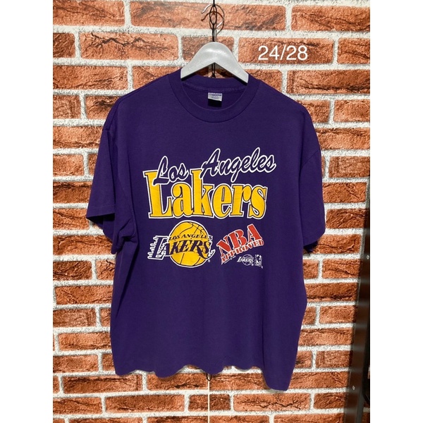 เสื้อยืด Los angeles Lakers 1991 Shopee Thailand