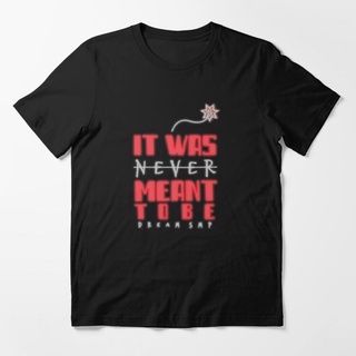 เสื้อยืดอินเทรนด์ผู้ชายอินเทรนด์ผู้หญิงเสื้อยืด พิมพ์ลาย It Was Never Meant to Be TNT แบบกําหนดเองS-3XL
