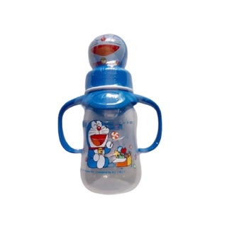 Natur ขวดนมคอแคบลาย Doraemon 4oz และ 8oz ลายด้านหน้าขวดจะคละลาย